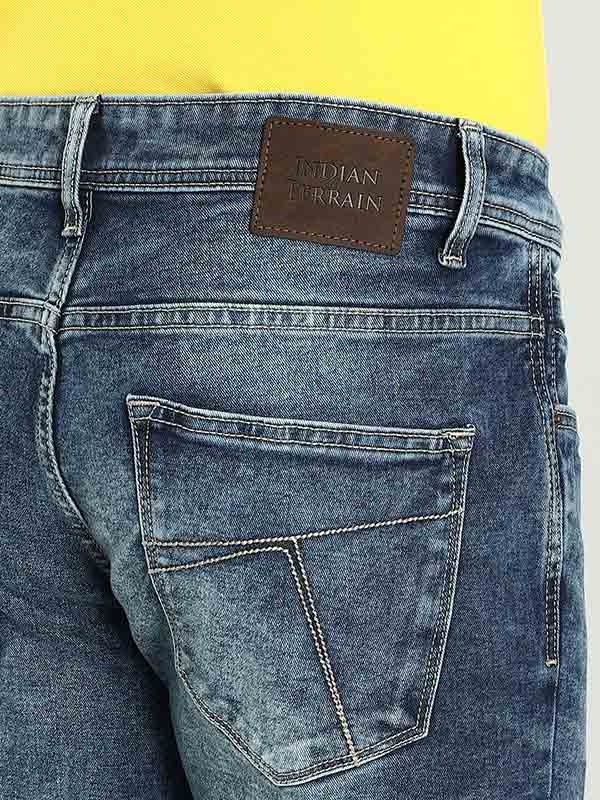 Indian Terrain Men Blue Jeans